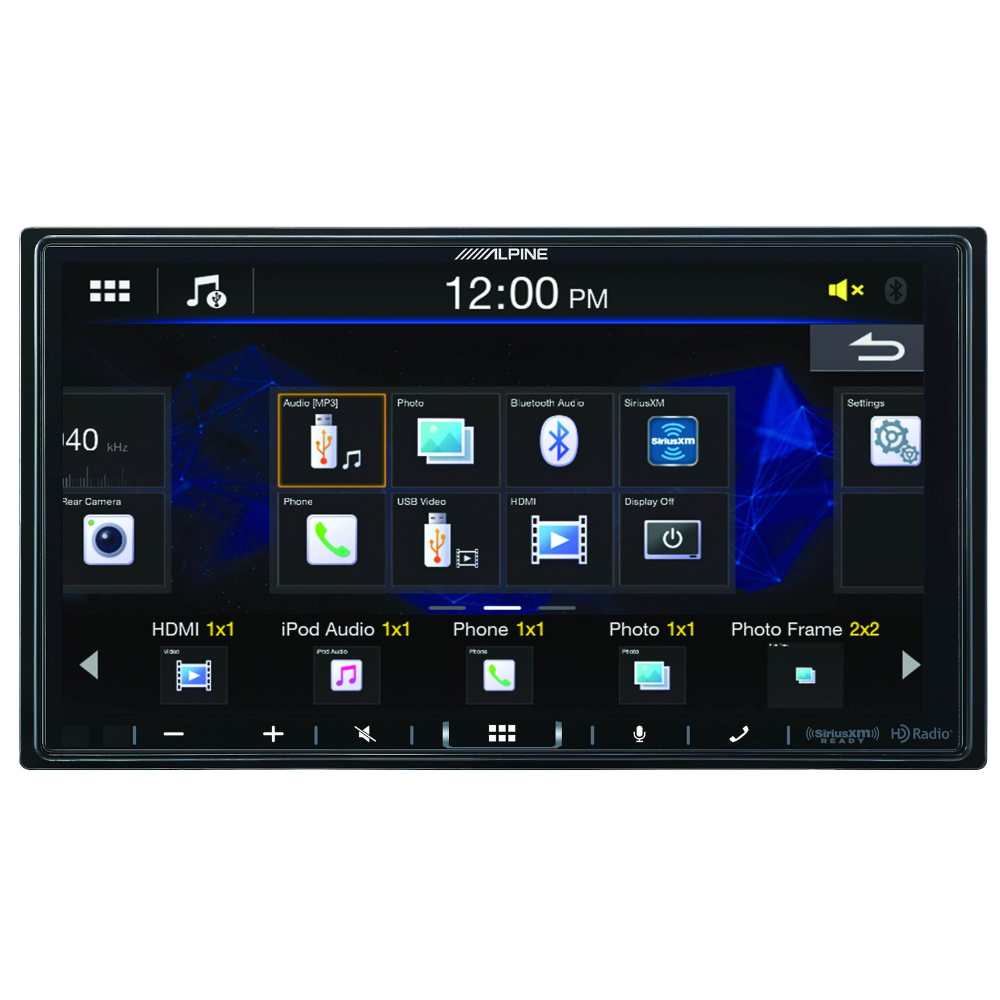 Lighting Trendz: ALPINE ILX-407 MULTIMEDIA RECEIVER - 7